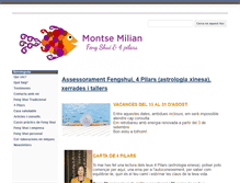 Tablet Screenshot of montsemilian.com